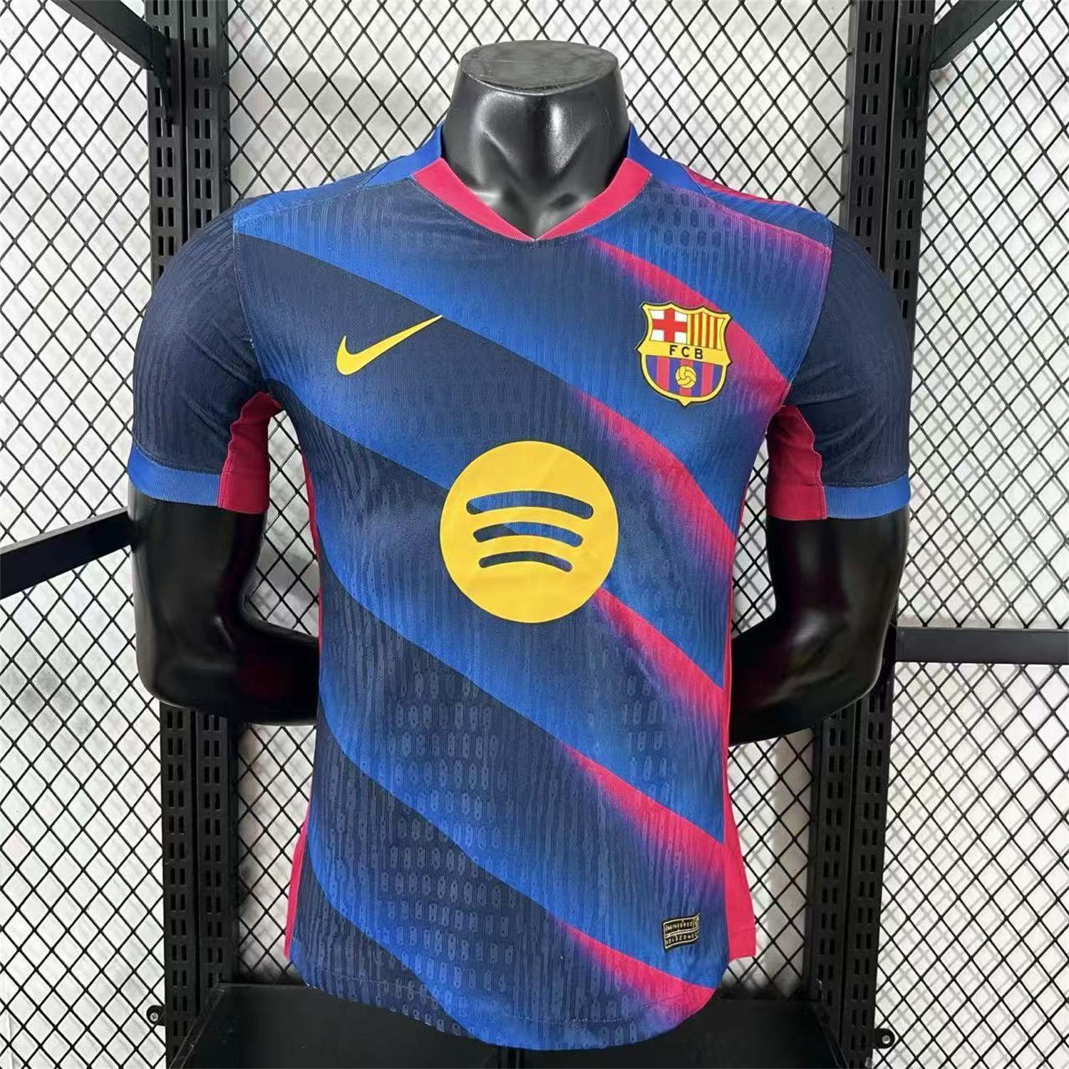 Barcelona 25-26 Red And Blue Twill Special Jersey - Player Version - ManixJersey