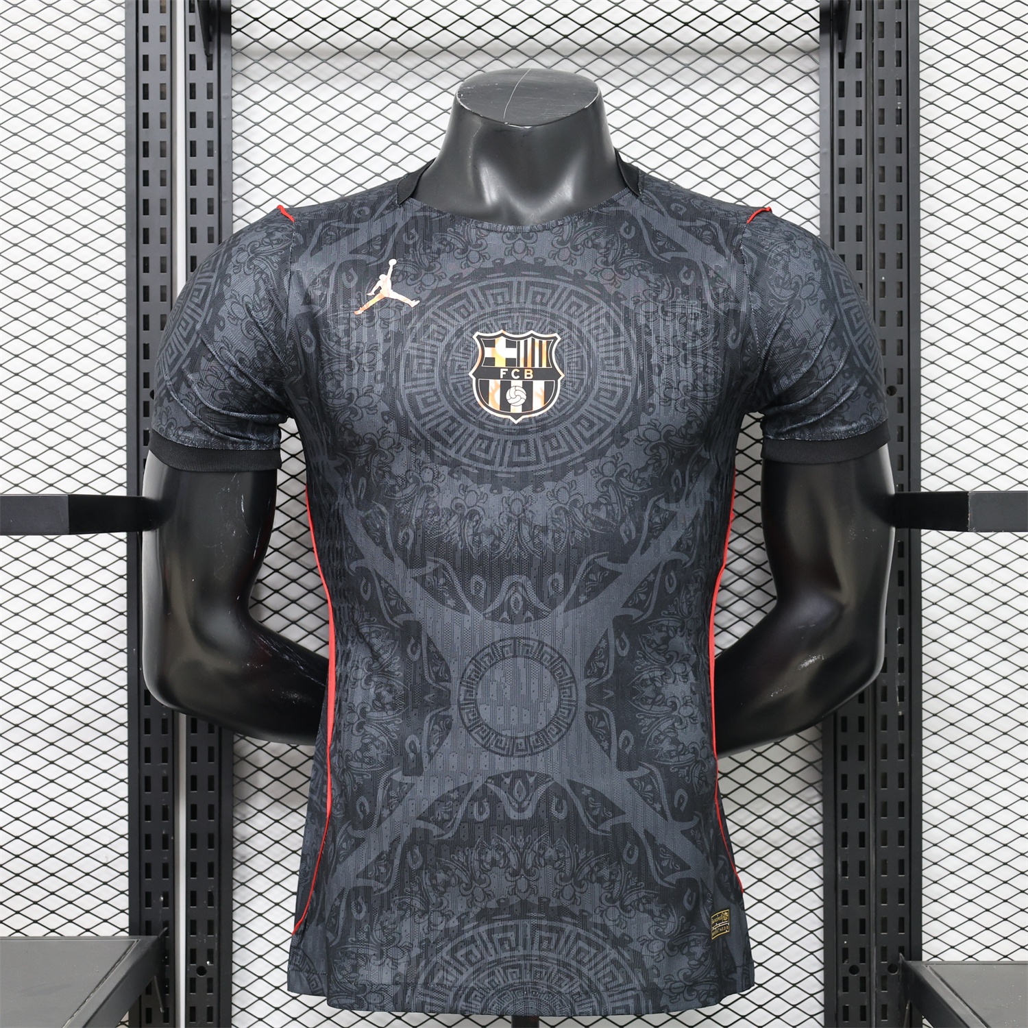 Barcelona 25-26 Jordan Black Special Jersey - Player Version - ManixJersey