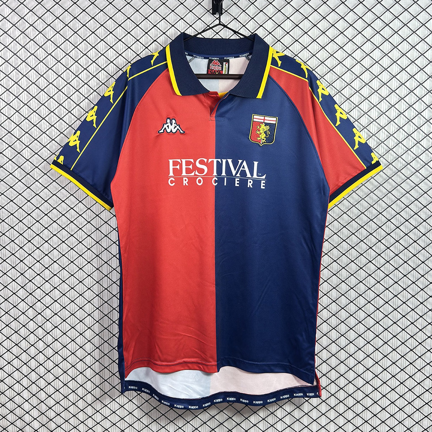 Retro Genoa 1999-00 Home Jersey - ManixJersey