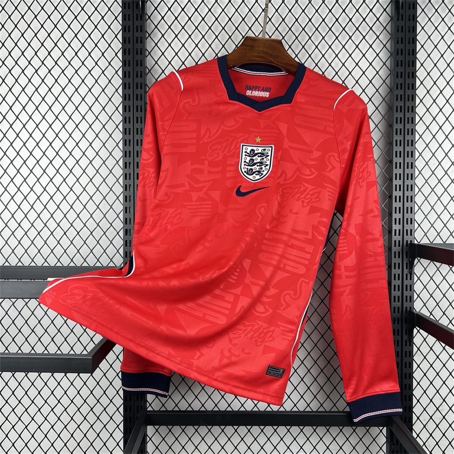 England 2026 Away Long Sleeves Jersey - Fans Version - ManixJersey