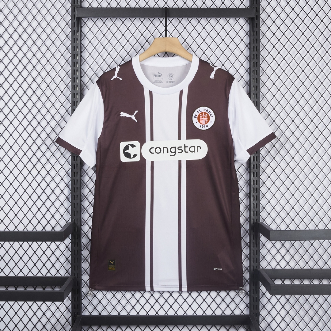 St. Pauli 25-26 Classic 1970s Design Special Jersey - Fans Version - ManixJersey