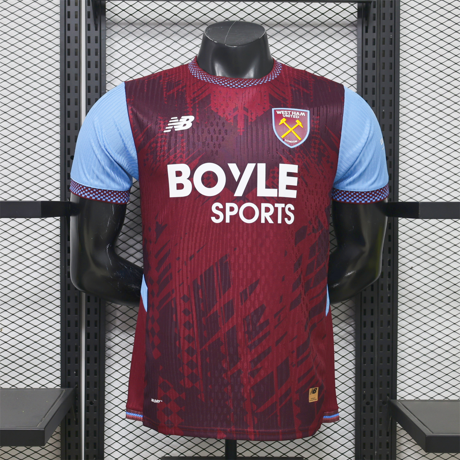 West Ham United 26-27 Home Jersey - Player Version - ManixJersey