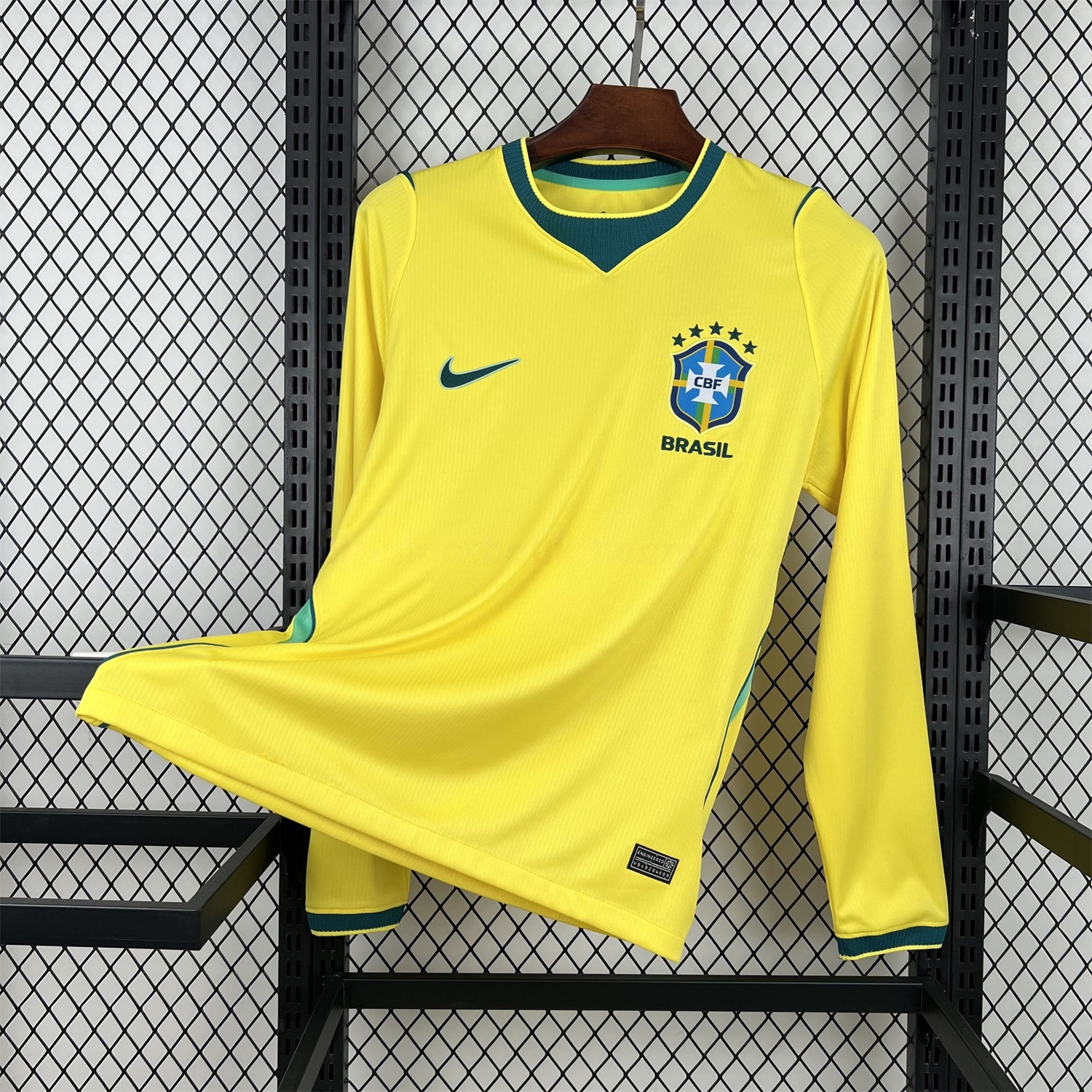 Brazil 2026 Home Long Sleeve Jersey - Fans Version - ManixJersey