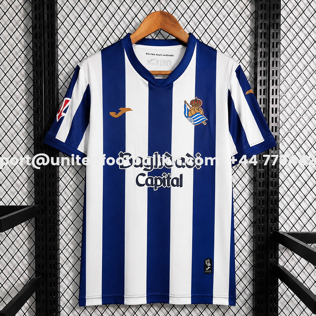 Real Sociedad 26-27 Home Jersey - Fans Version - ManixJersey