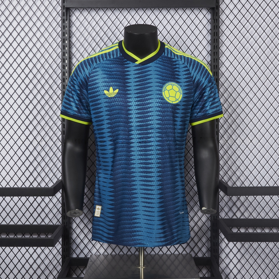 Colombia 2026 Away Blue Jersey - Player Version - ManixJersey