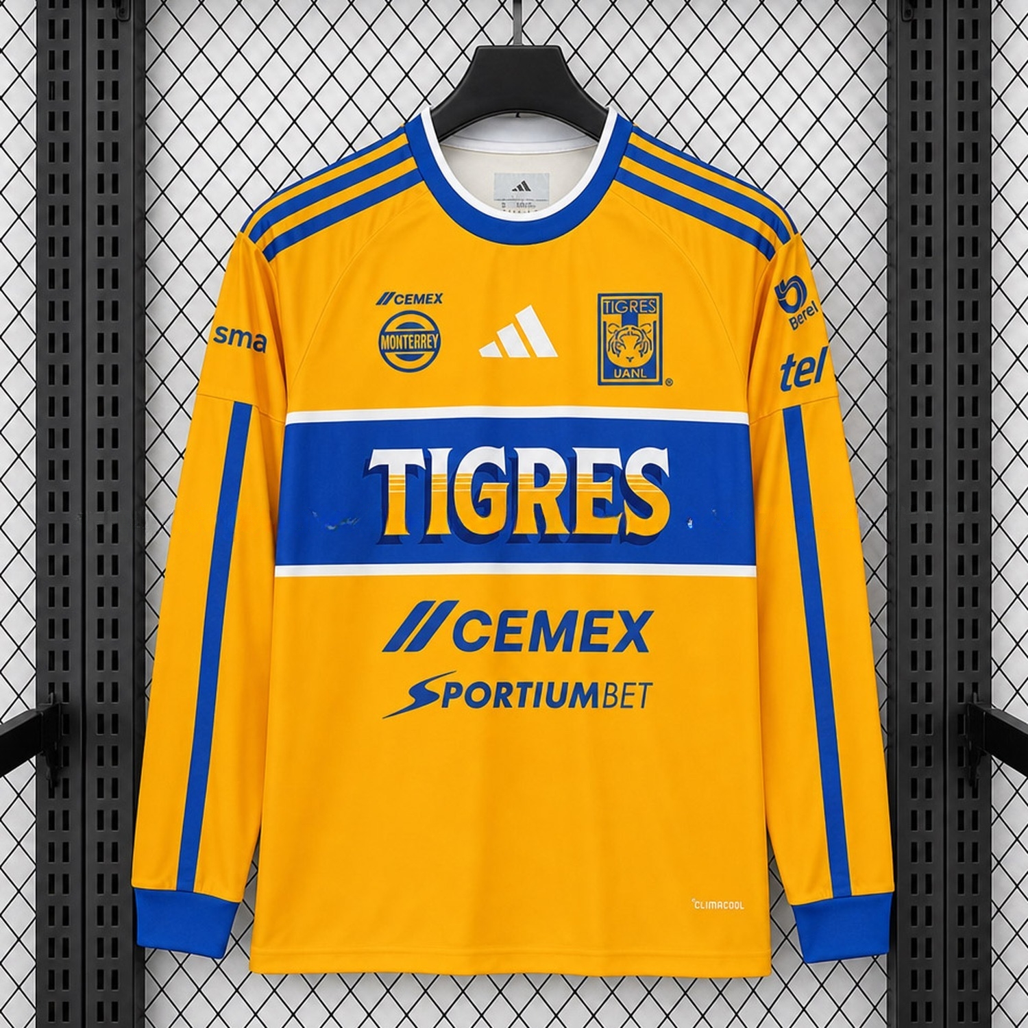 Tigres UANL 26-27 Home Long Sleeves Jersey - Fans Version - ManixJersey