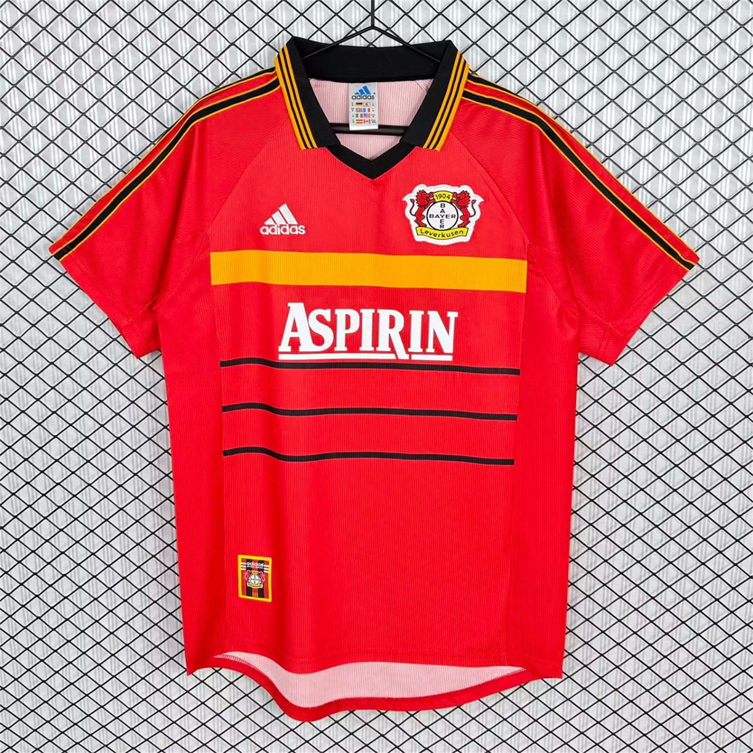 Retro Bayer 04 Leverkusen 1999-00 Home Jersey - ManixJersey