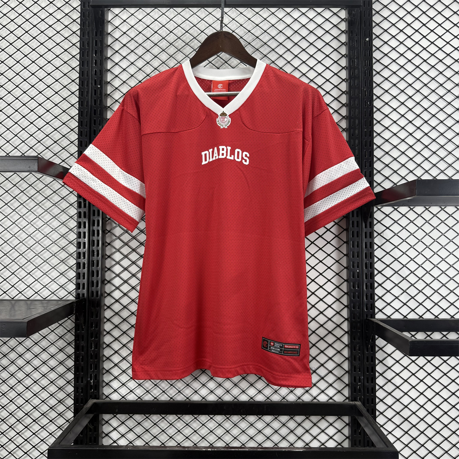 Toluca 25-26 Red Diablos Baseball Jersey - ManixJersey