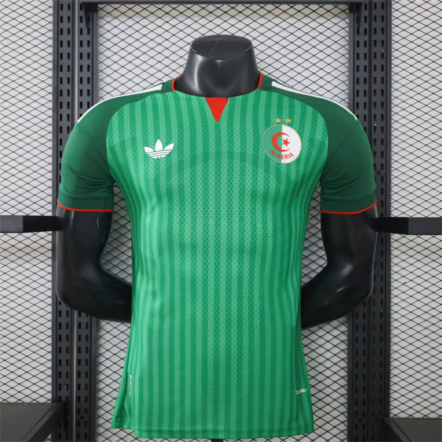 Algeria 2026 Away Green Jersey With 2 Stars - Player Version - ManixJersey