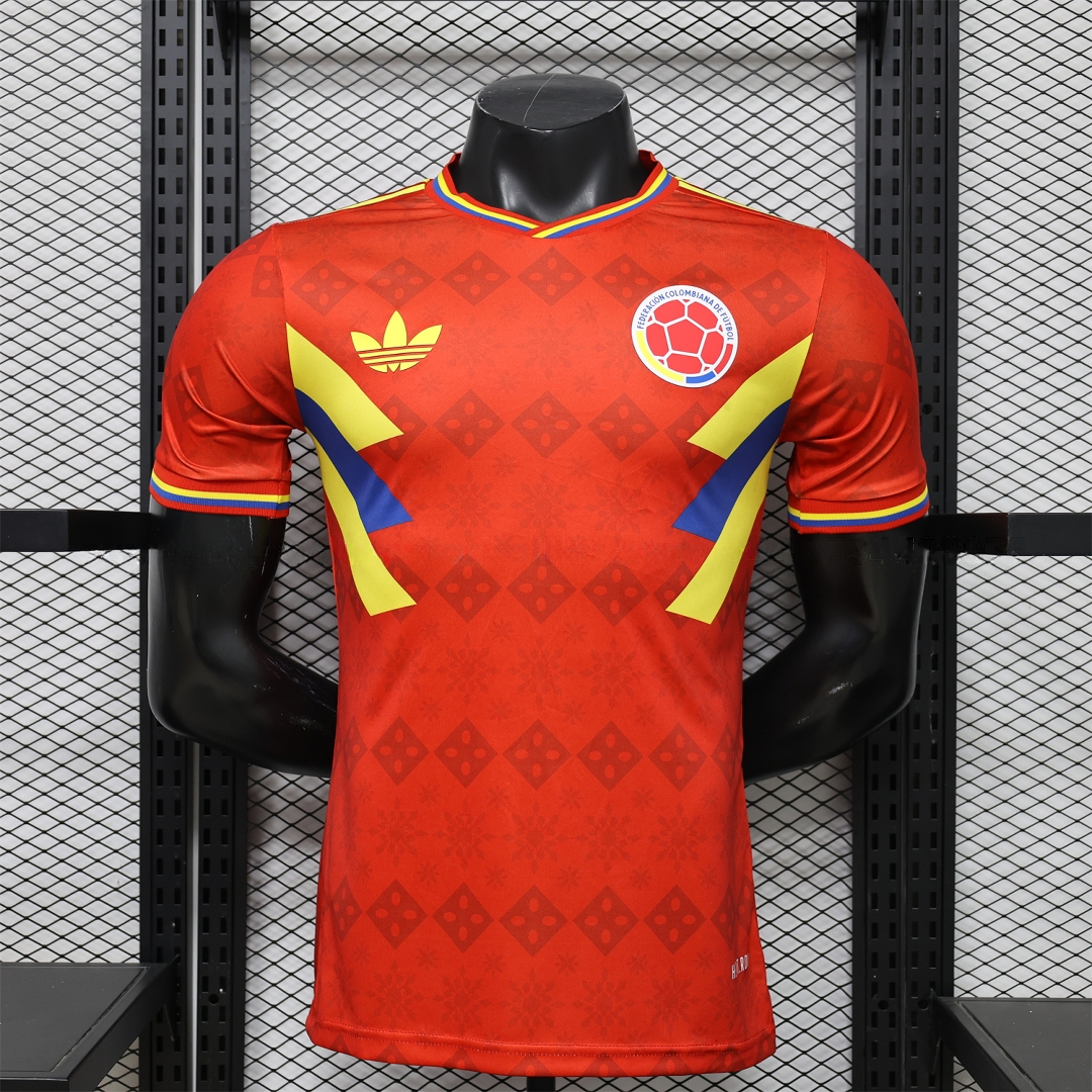Colombia 2026 Red With Yellow Blue Special Jersey - Player Version - ManixJersey