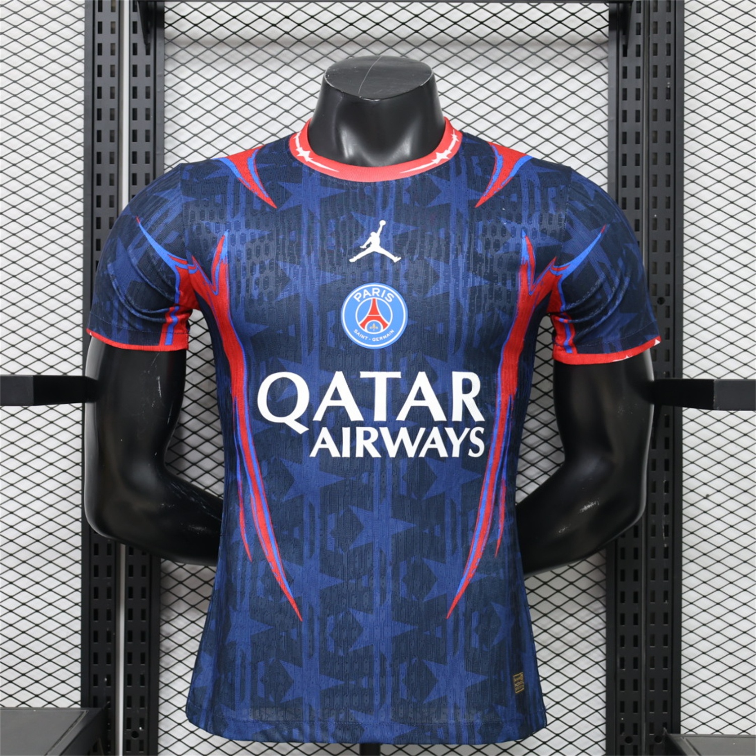 Paris Saint-Germain PSG 26-27 Blue Star Pattern Special Jersey - Player Version - ManixJersey