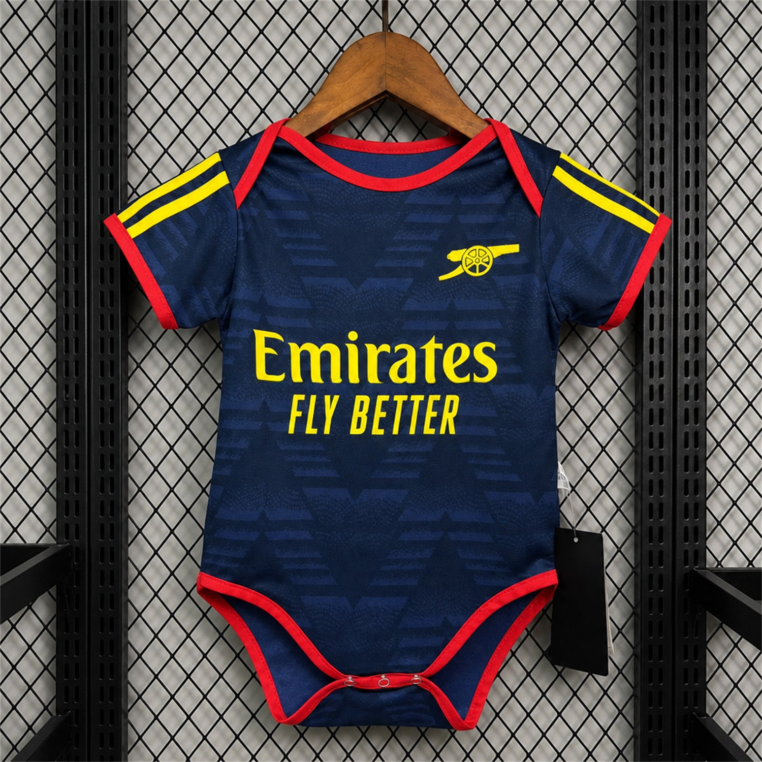 Arsenal 26-27 Away Baby Crawling Suit - ManixJersey