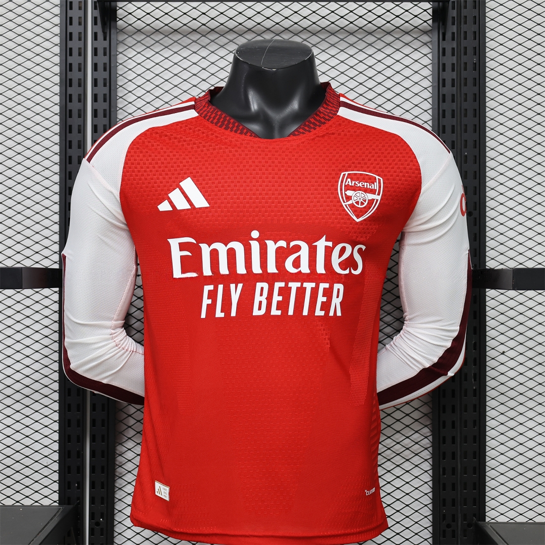 Arsenal 26-27 Home Long Sleeves Jersey - Player Version - ManixJersey