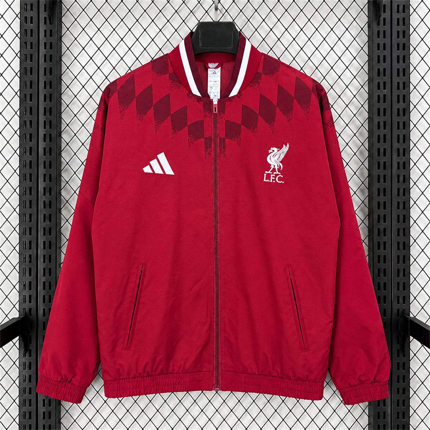 Liver.pool 26-27 Track Windbreaker Jacket - Red - ManixJersey