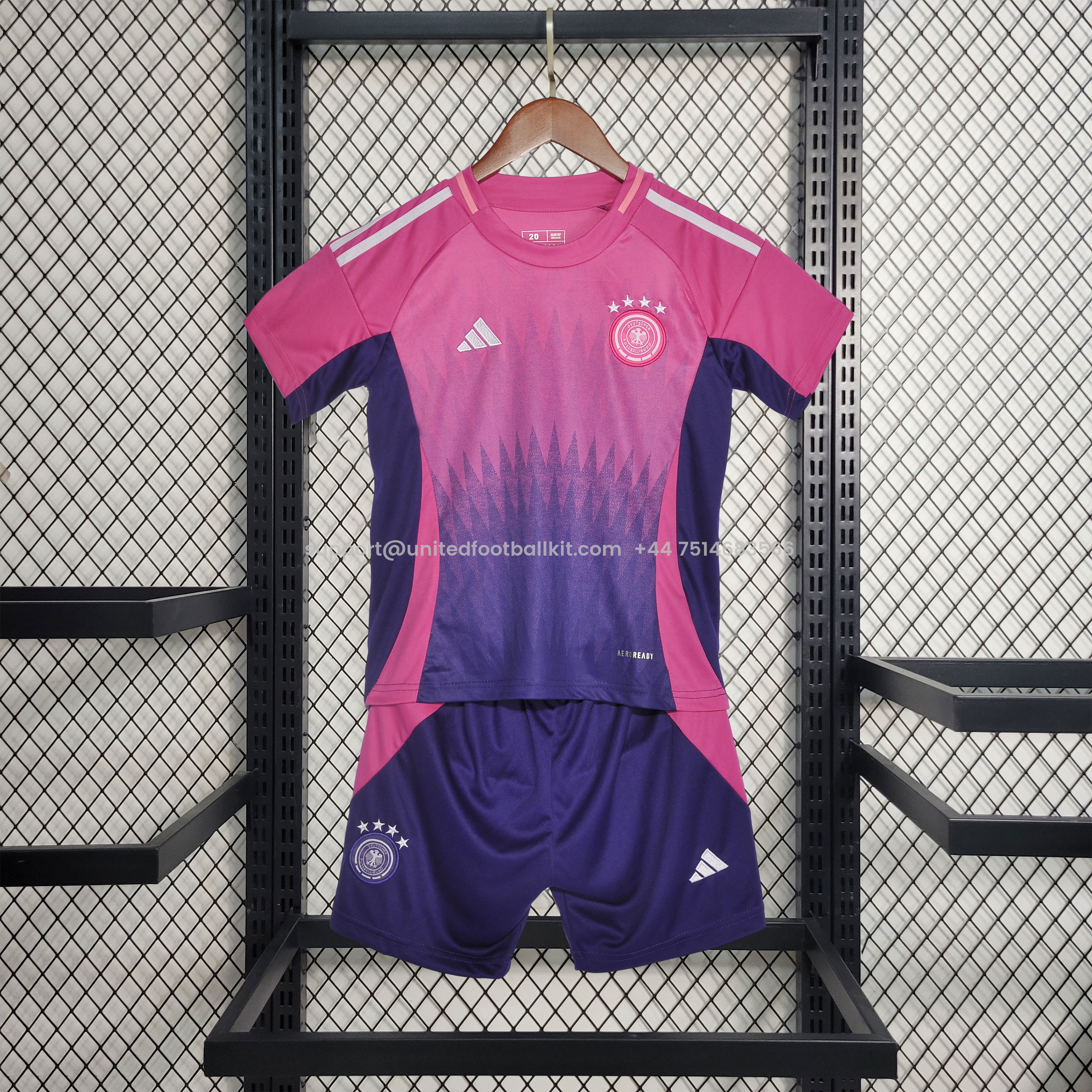 Germany 2024 Away Stadium Kids Kit - ManixJersey
