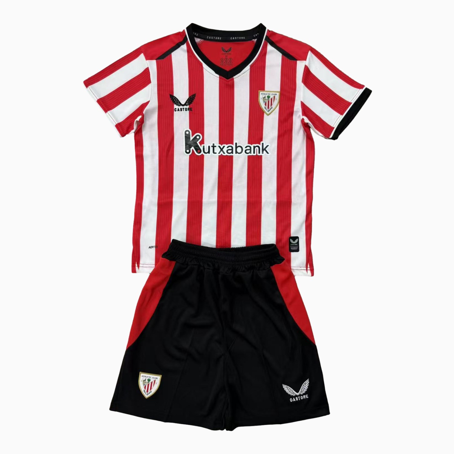 Athletic Bilbao 26-27 Home Red Men's Adult Jersey Set - Fans Version - ManixJersey