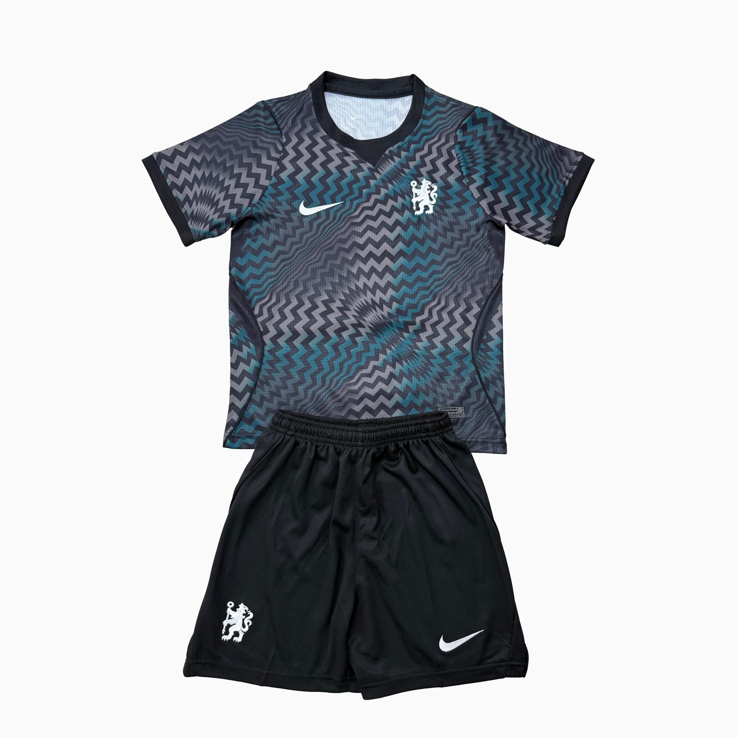 C.H.E.L.S.E.A 26-27 Black Goalkeeper Men's Adult Jersey Set - Fans Version - ManixJersey