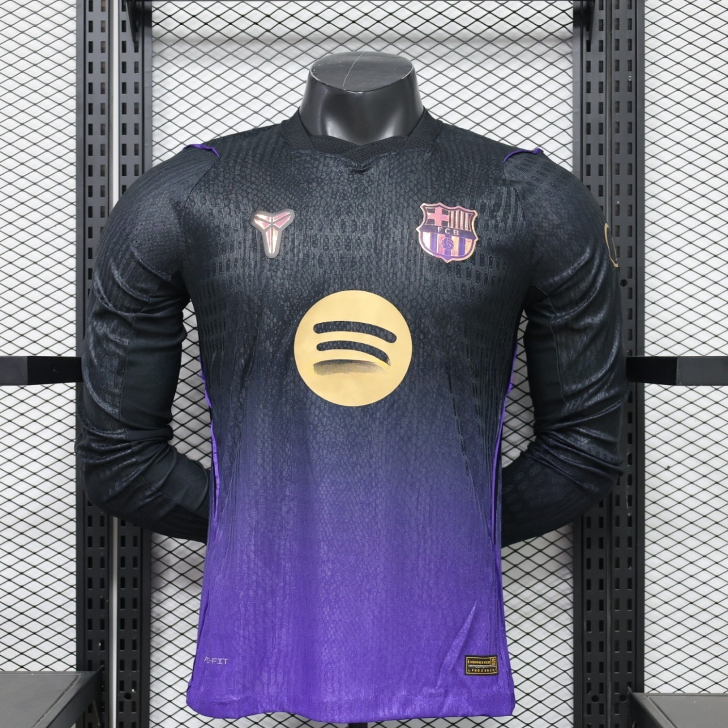 Barcelona 26-27 Away Long Sleeves Jersey - Player Version - ManixJersey