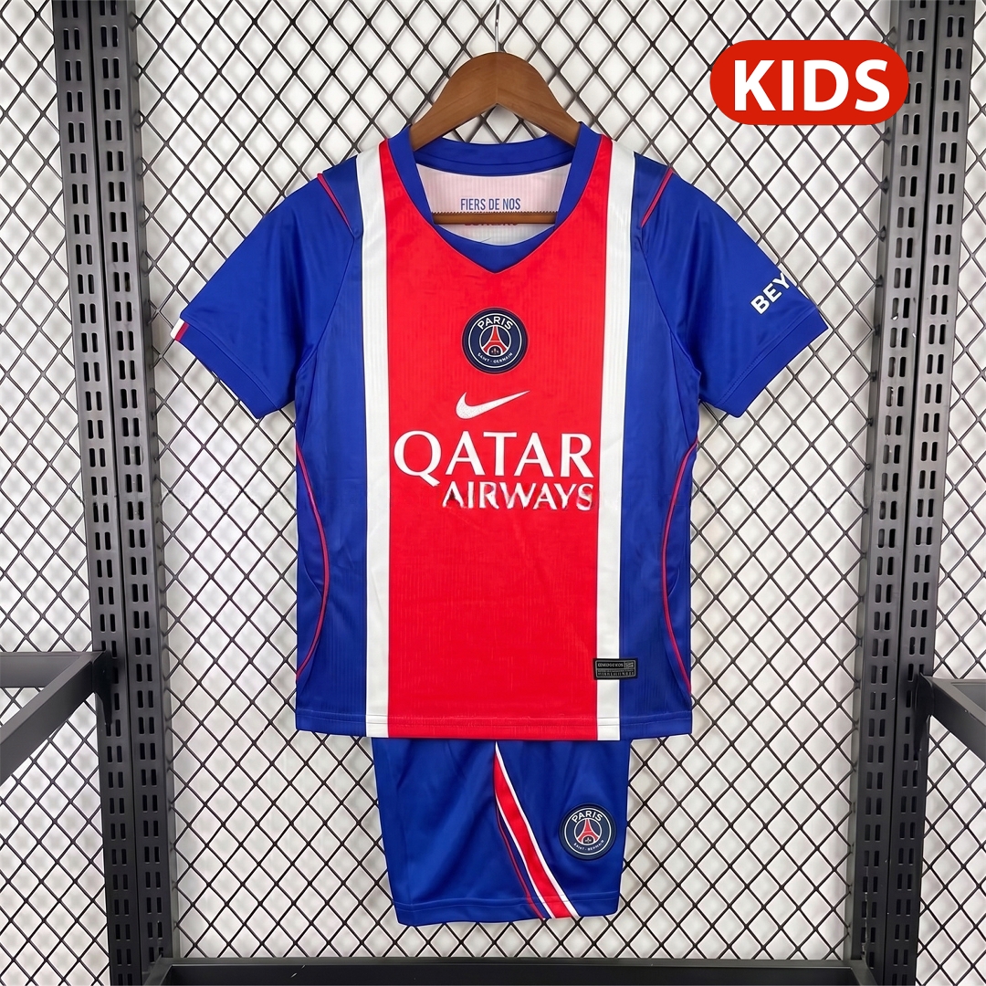 Paris Saint-Germain PSG 26-27 Home Kids Kit - ManixJersey