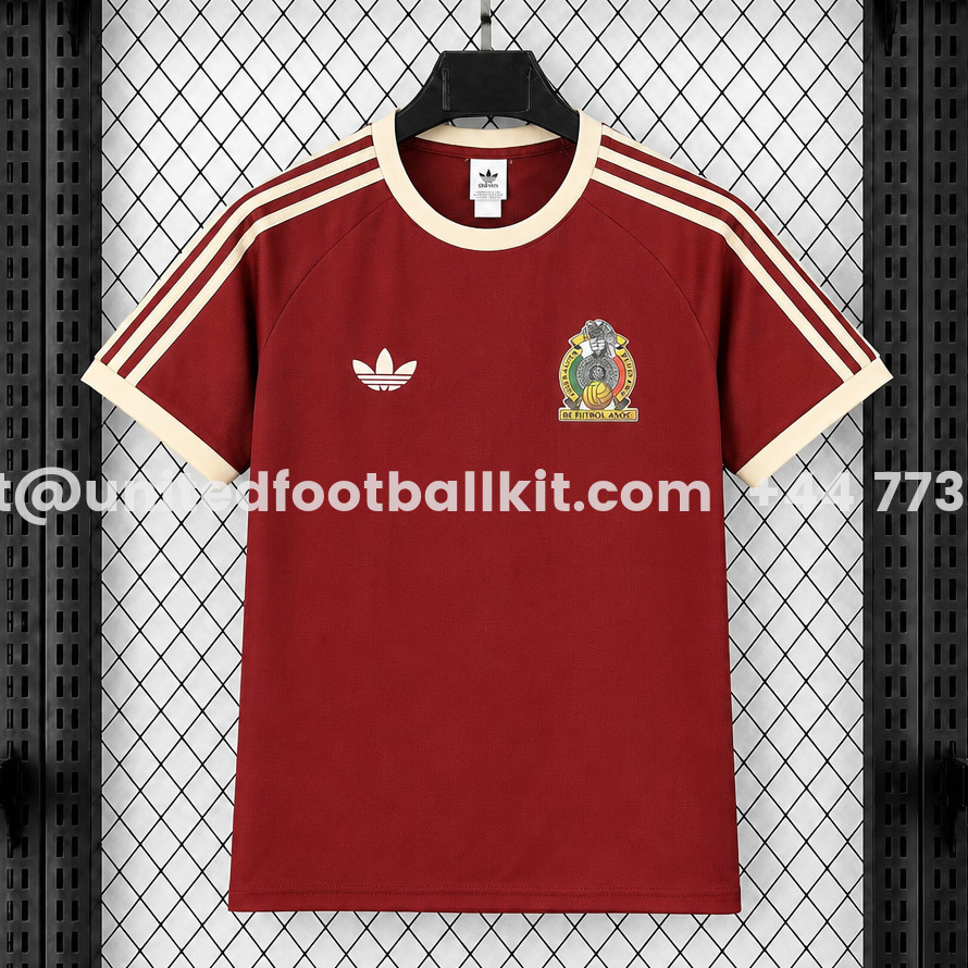 Mexico 2026 3-Stripes Adicolor Red Special Jersey - Fans Version - ManixJersey
