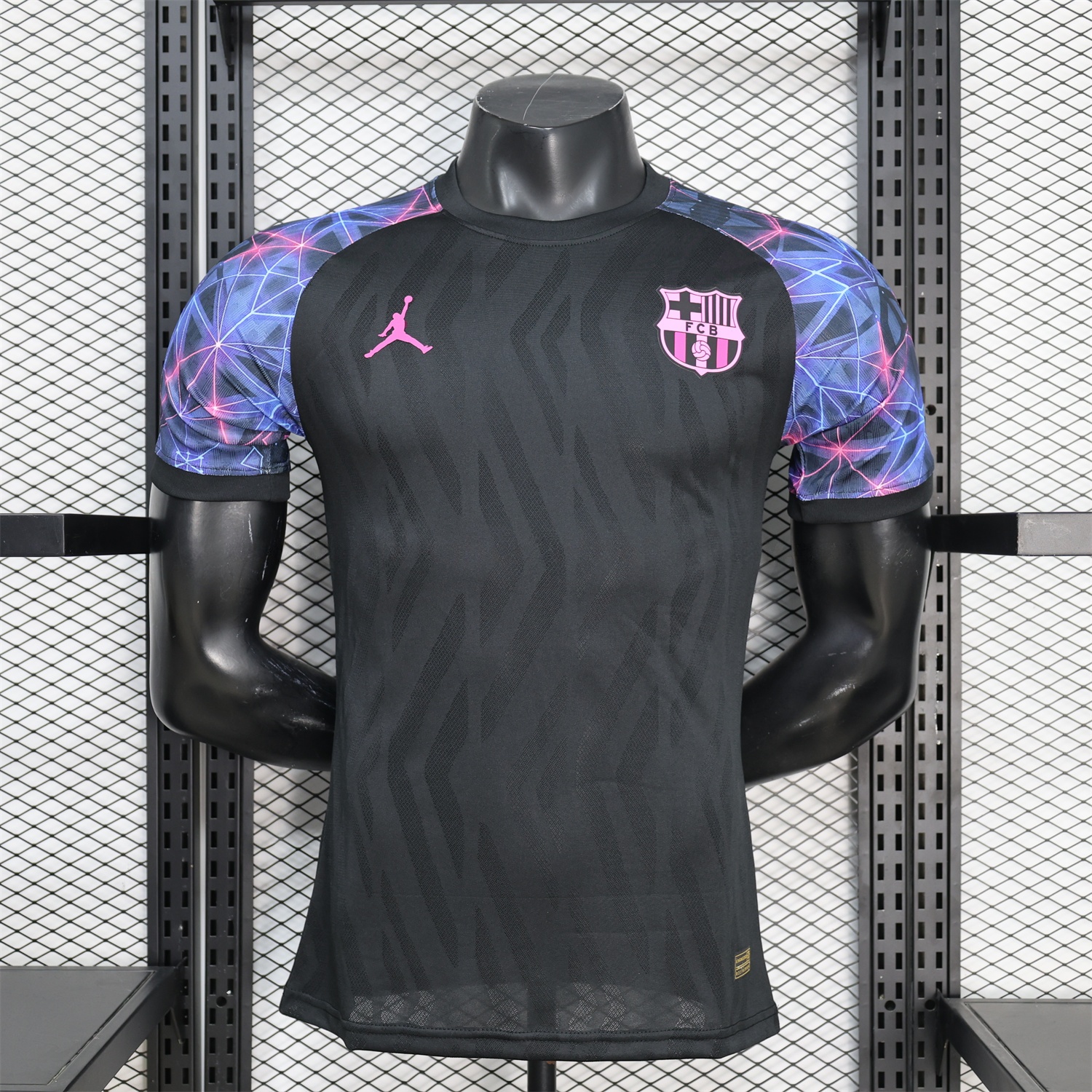 Barcelona 25-26 Black With Pink Special White Jersey - Player Version - ManixJersey