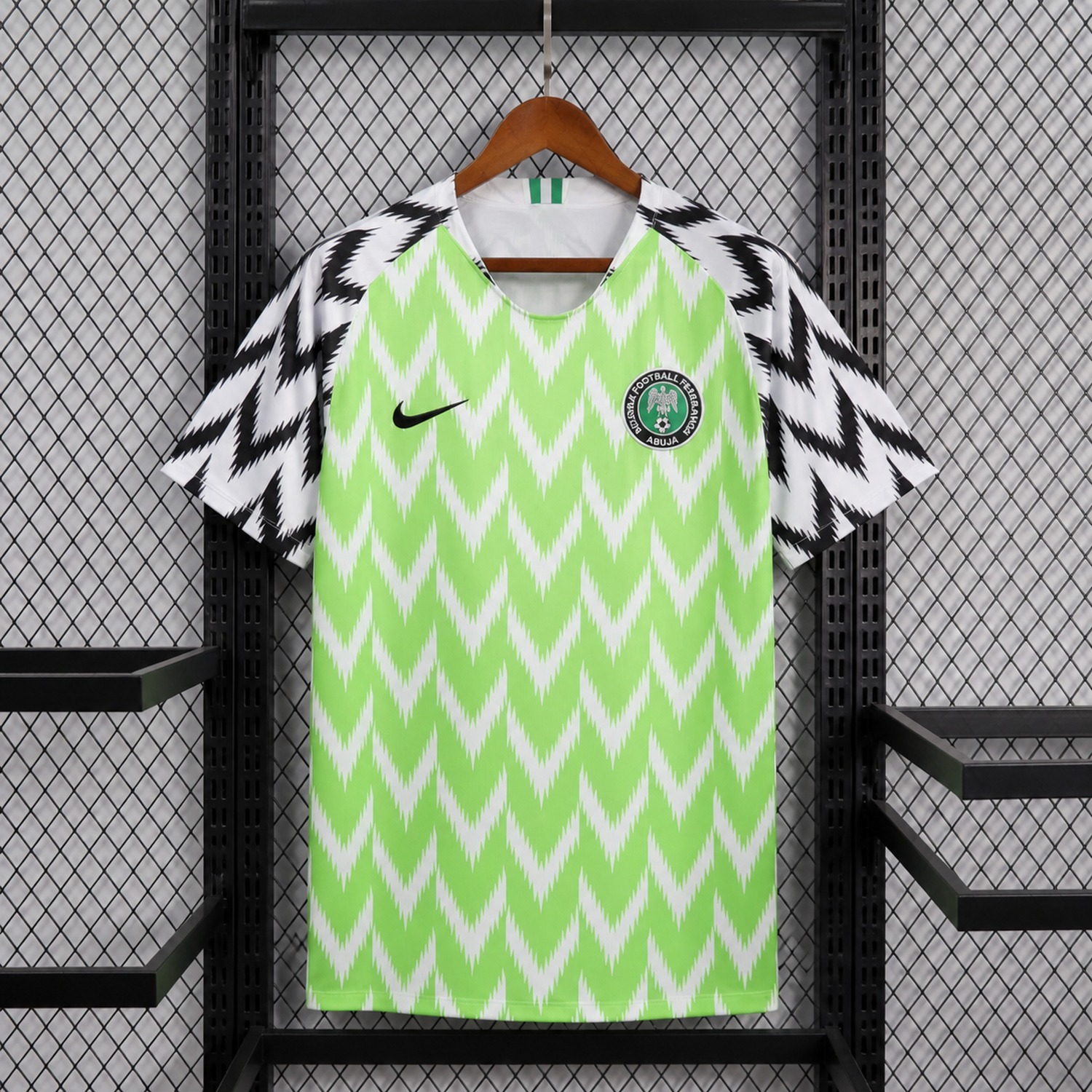 Retro Nigeria 2018 Home Jersey - ManixJersey