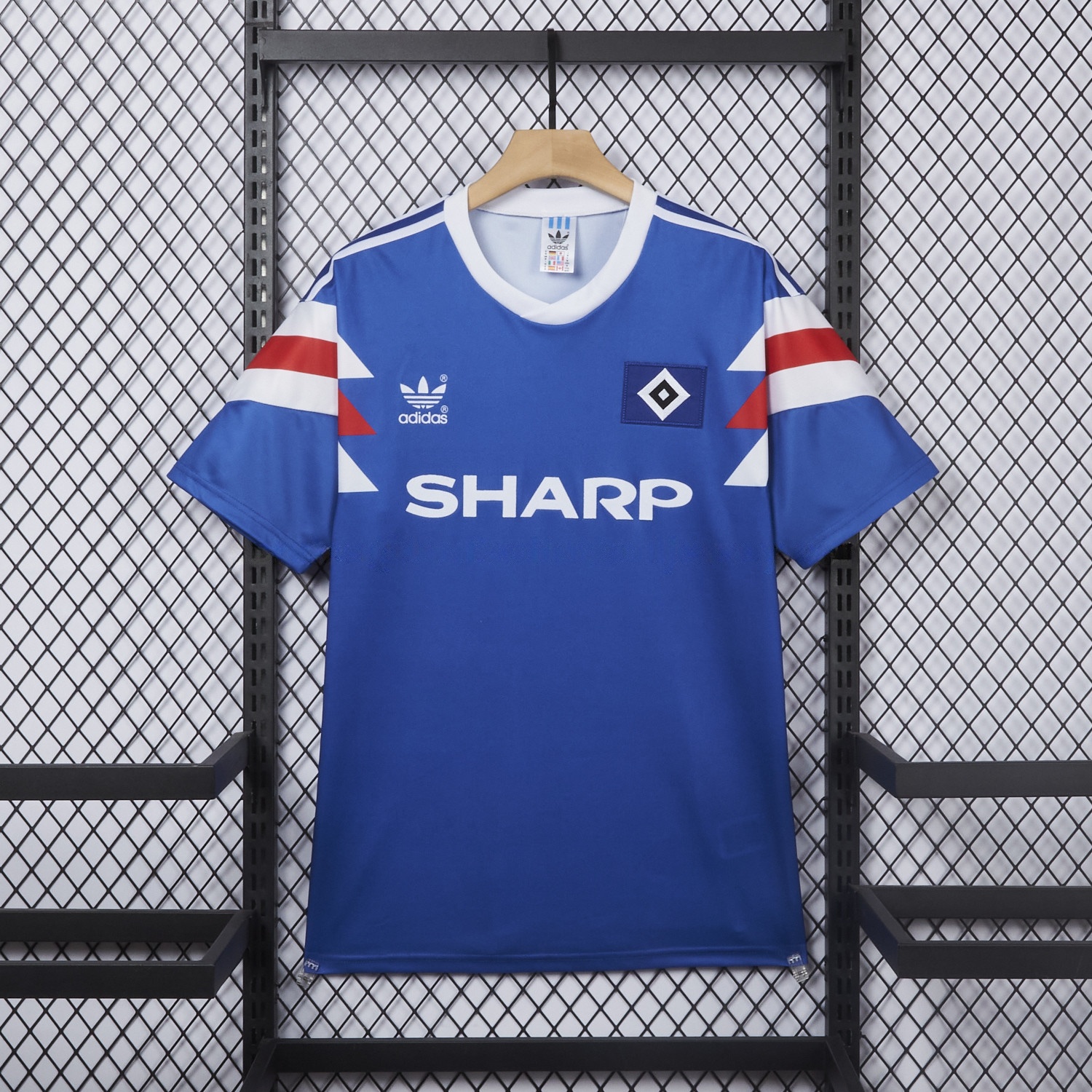 Retro Hamburger SV 1990-91 Away Blue Jersey - ManixJersey