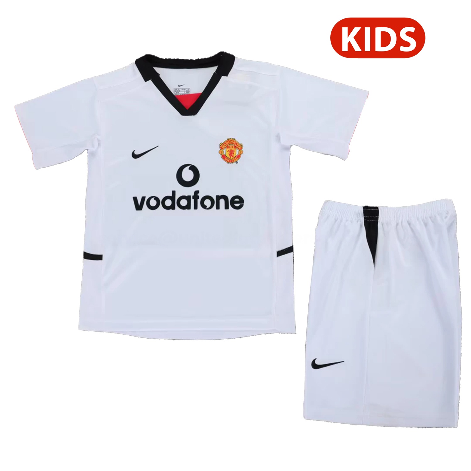 Retro Manchester United 2002-03 Away Kids Kit - ManixJersey