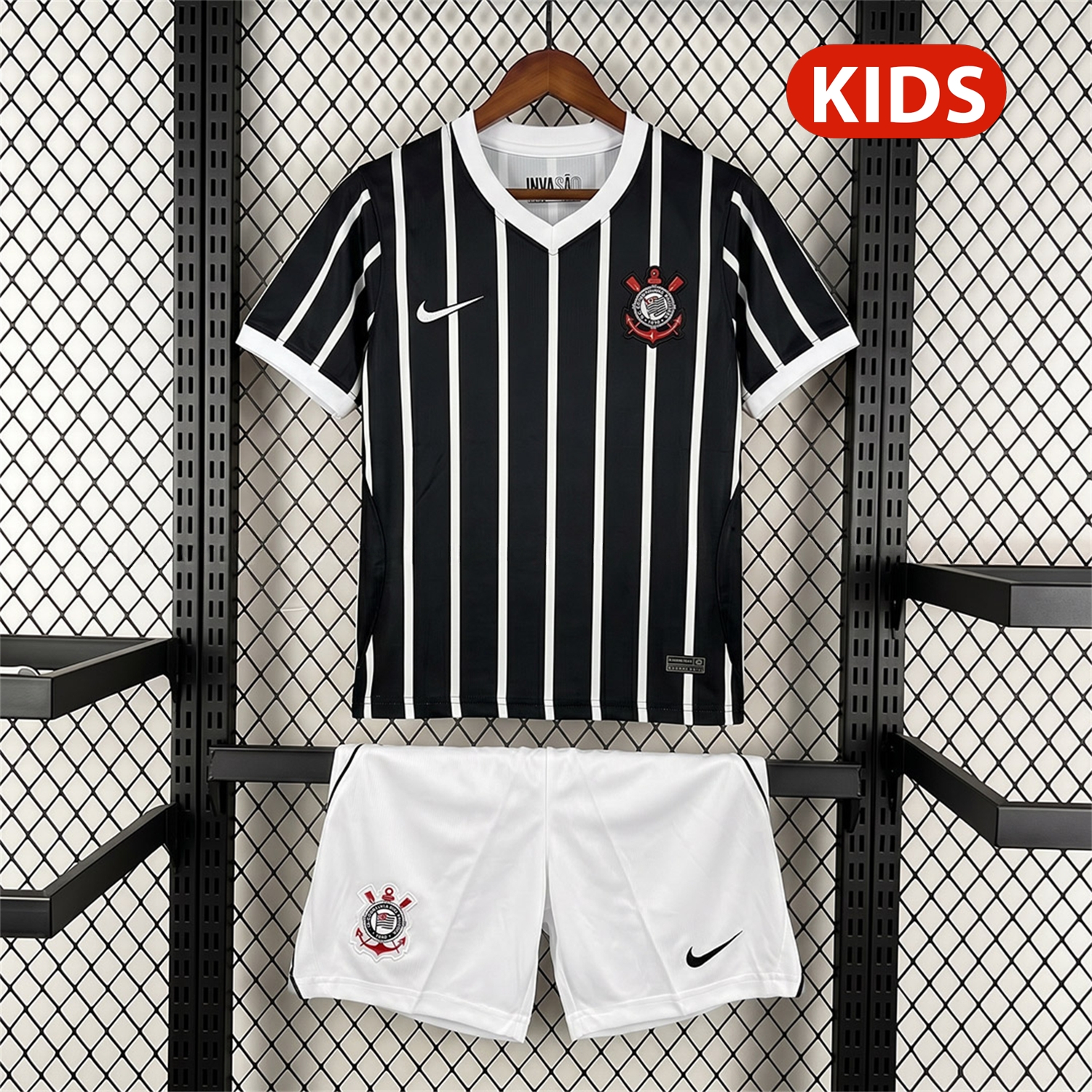 Corinthians 26-27 Away Kids Kit - ManixJersey
