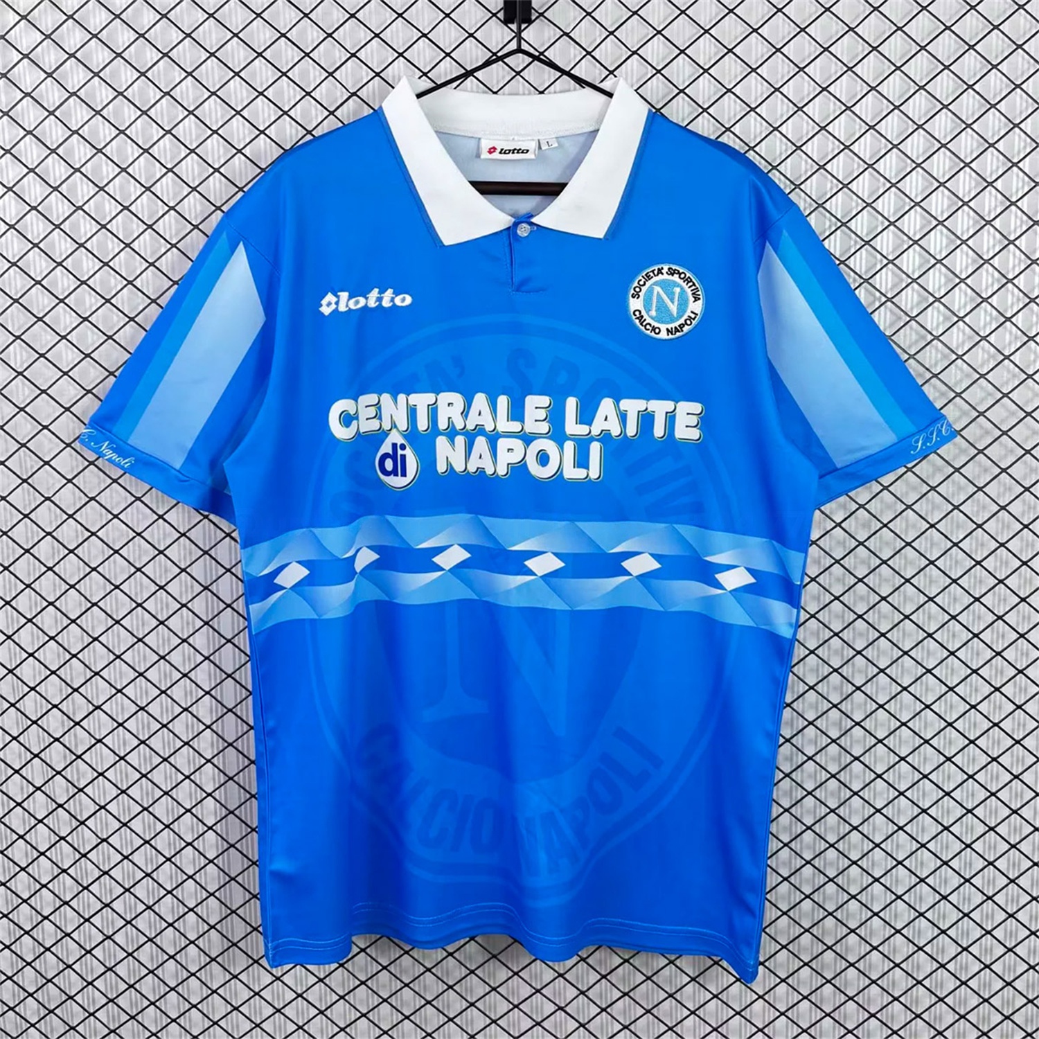 Retro Napoli 1996-97 Home Blue Jersey - ManixJersey