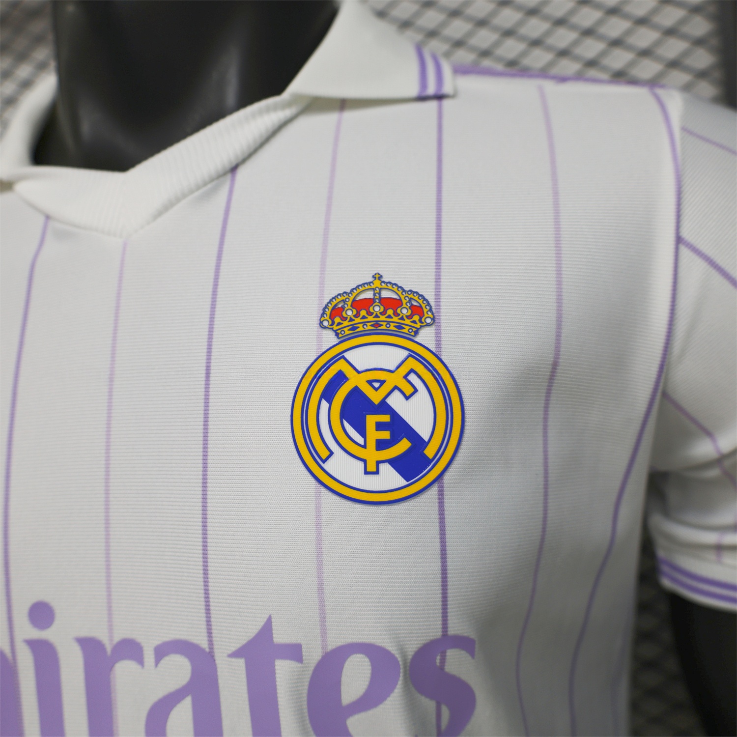 Real Madrid 25-26 Retro Style White Polo Jersey - Player Version - ManixJersey