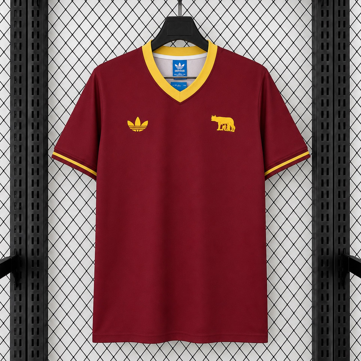 AS Roma 26-27 Centenary Retro Style Jersey - ManixJersey