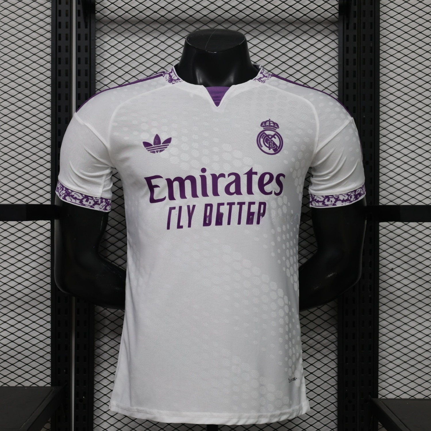 Real Madrid 26-27 White Purple Special Jersey - Player Version - ManixJersey