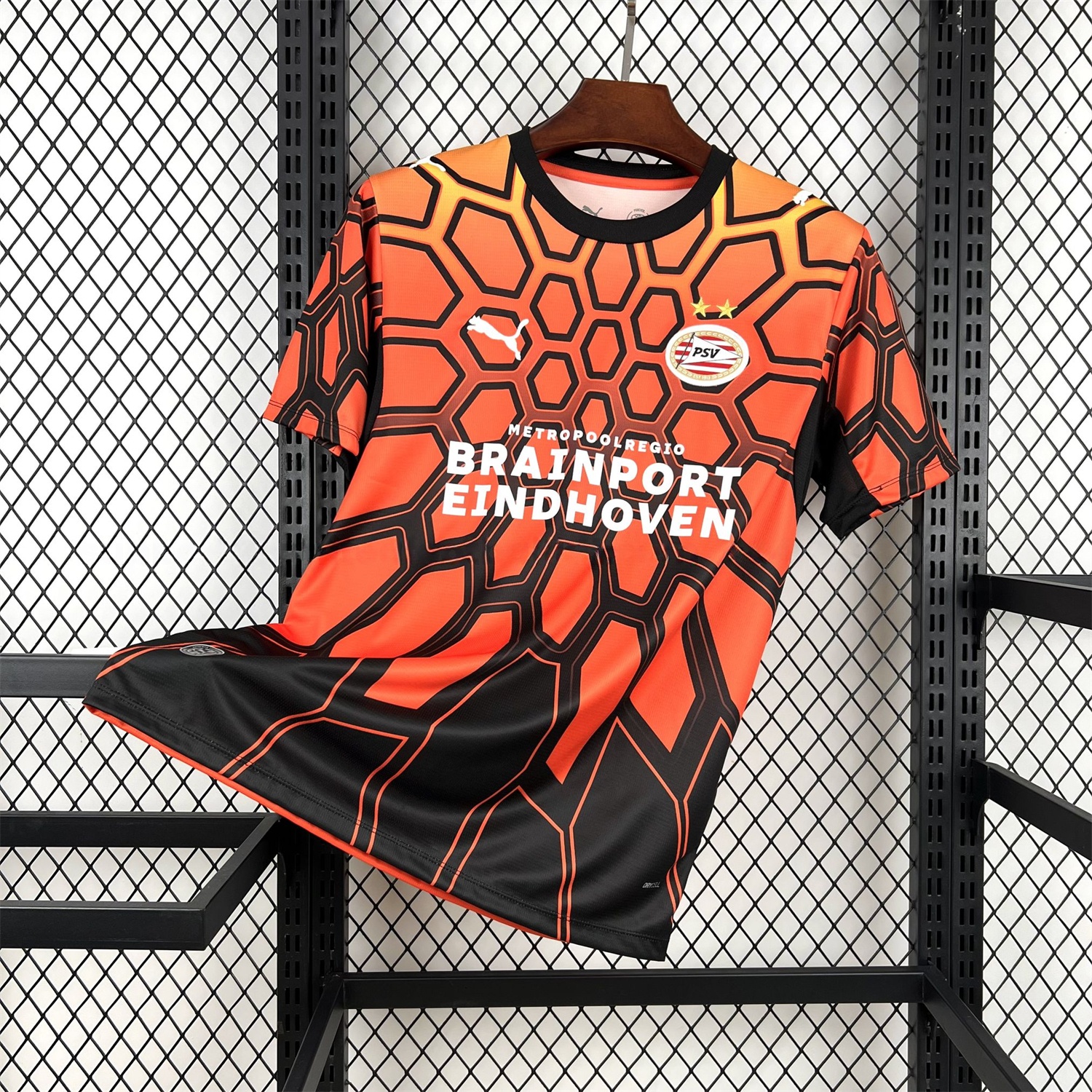 PSV Eindhoven 26-27 Orange With Black Special Jersey - Fans Version - ManixJersey