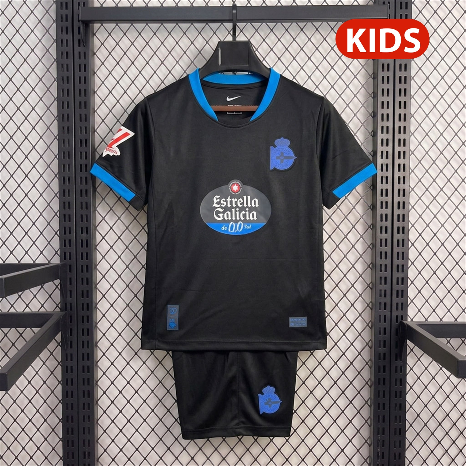 Deportivo de La Coruna 26-27 Away Kids Kit - Fans Version - ManixJersey