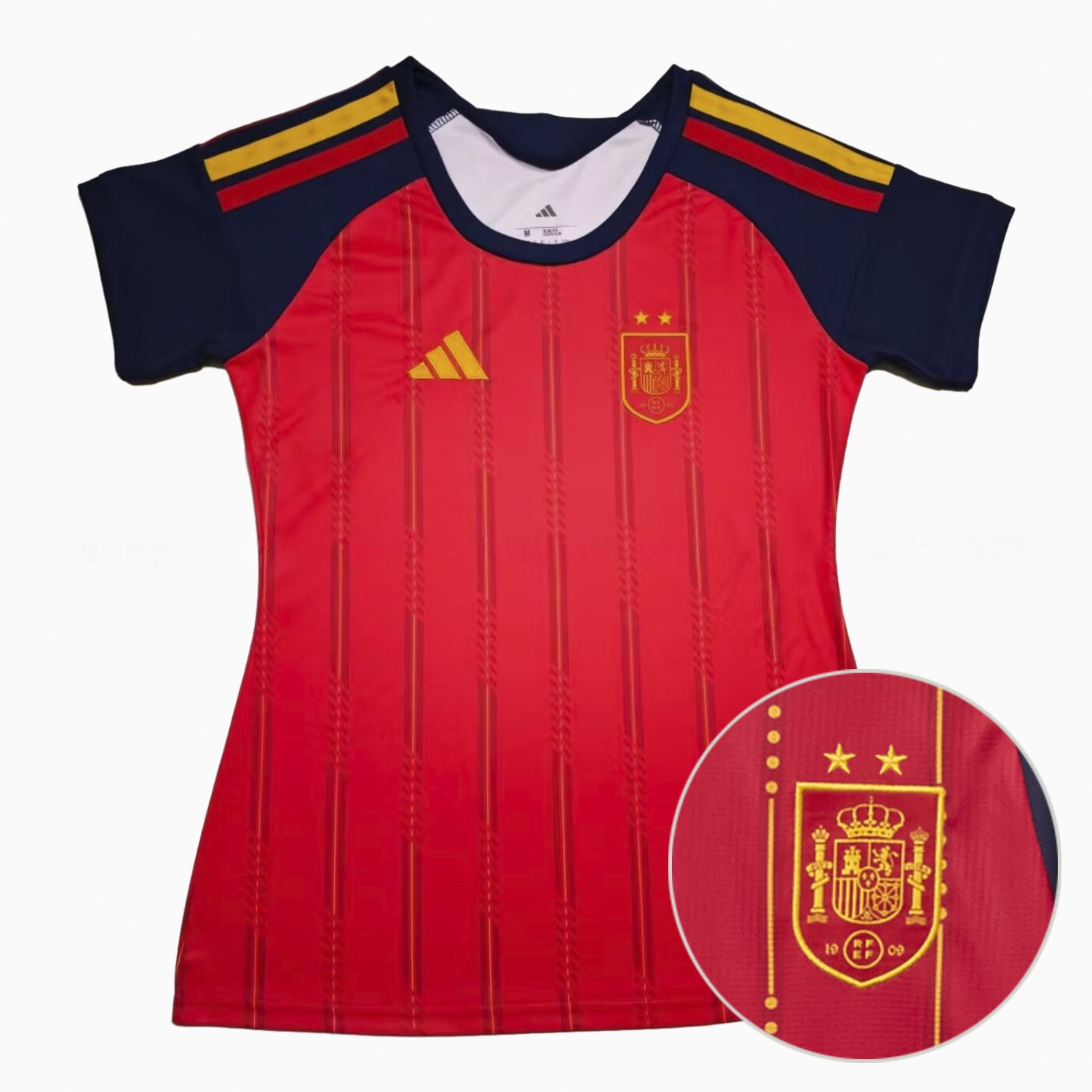 【Two-Crown Star】Women's Spain 2026 Home Jersey - ManixJersey
