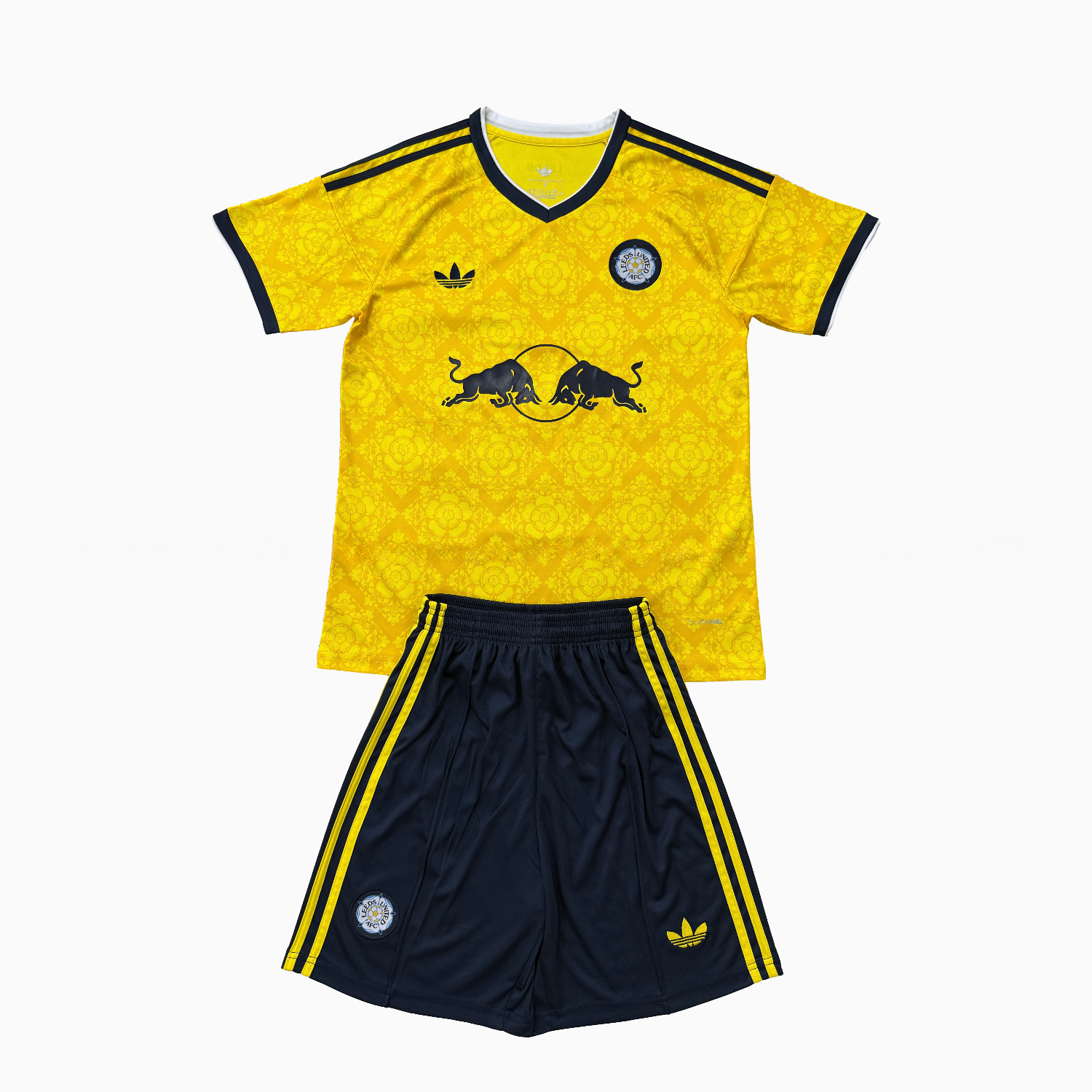Leeds United 26-27 Away Men's Adult Jersey Set - Fans Version - ManixJersey