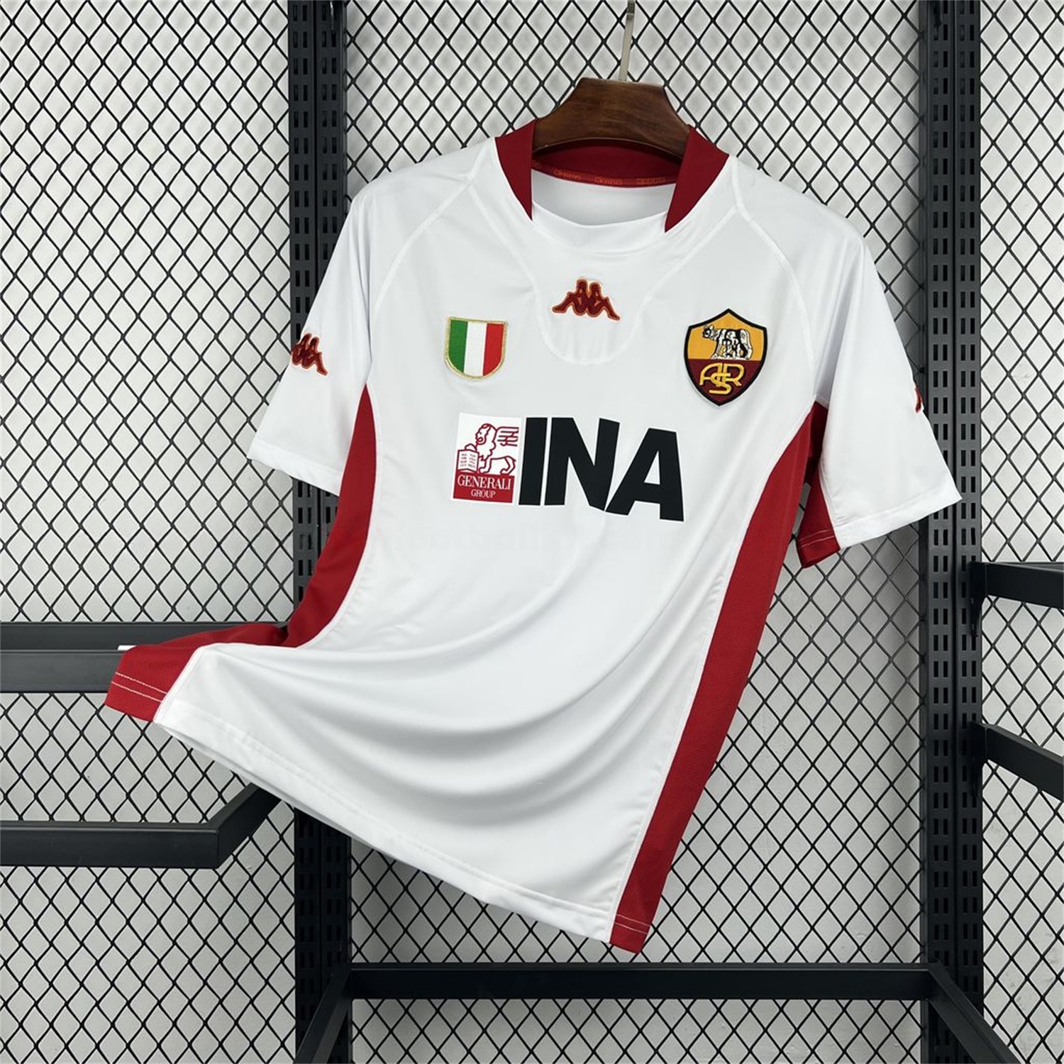 Retro Roma 2001-02 Away Jersey - Fans Version - ManixJersey