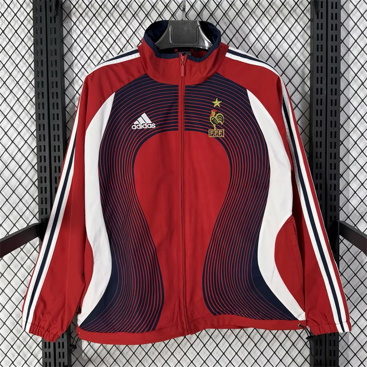 France 2026 Windbreaker Jacket - Red - ManixJersey