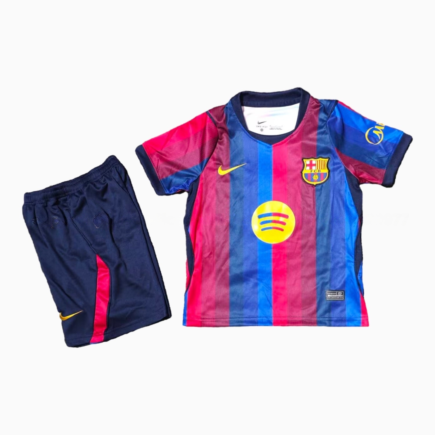 Barcelona 26-27 Home Men's Adult Jersey Set - Fans Version - ManixJersey