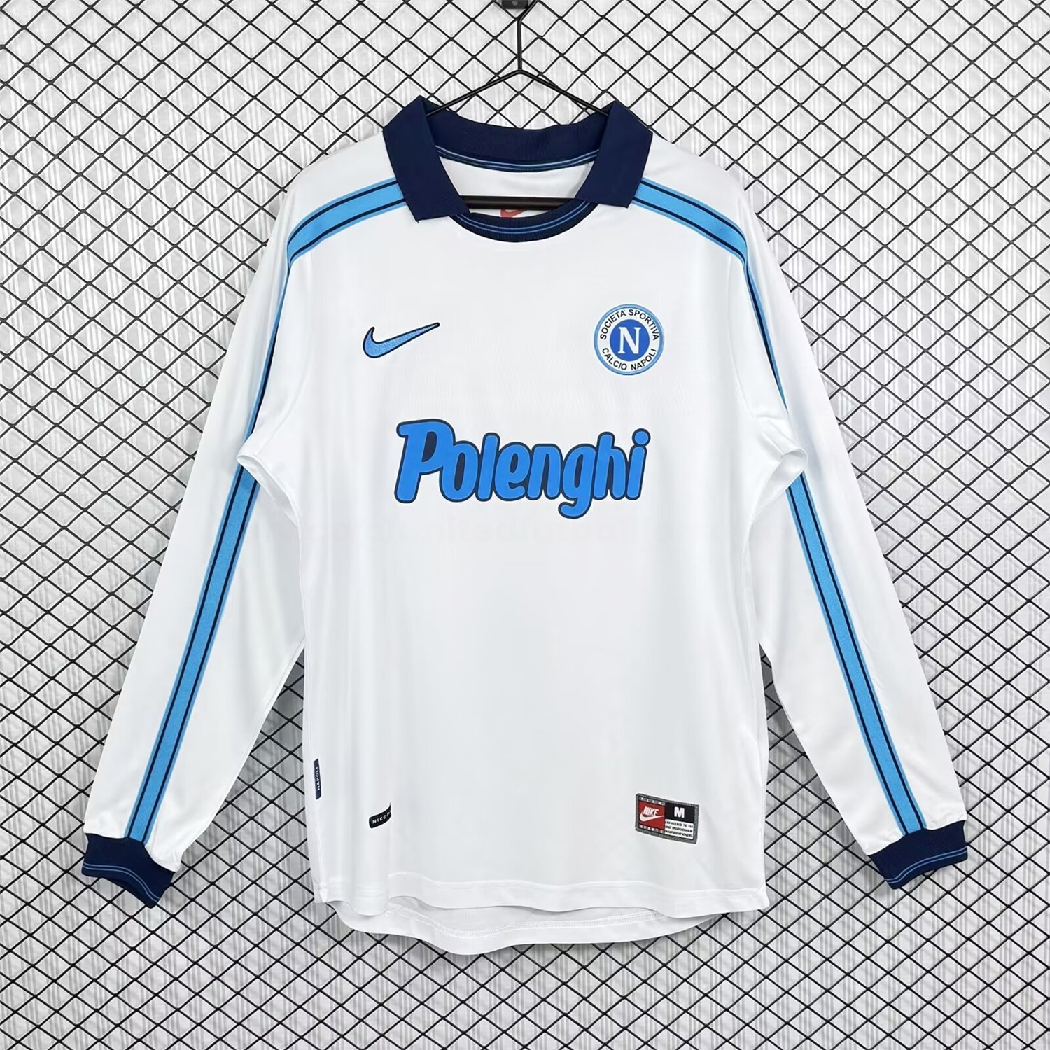 Retro Napoli 1998-99 Away Long Sleeves Jersey - ManixJersey
