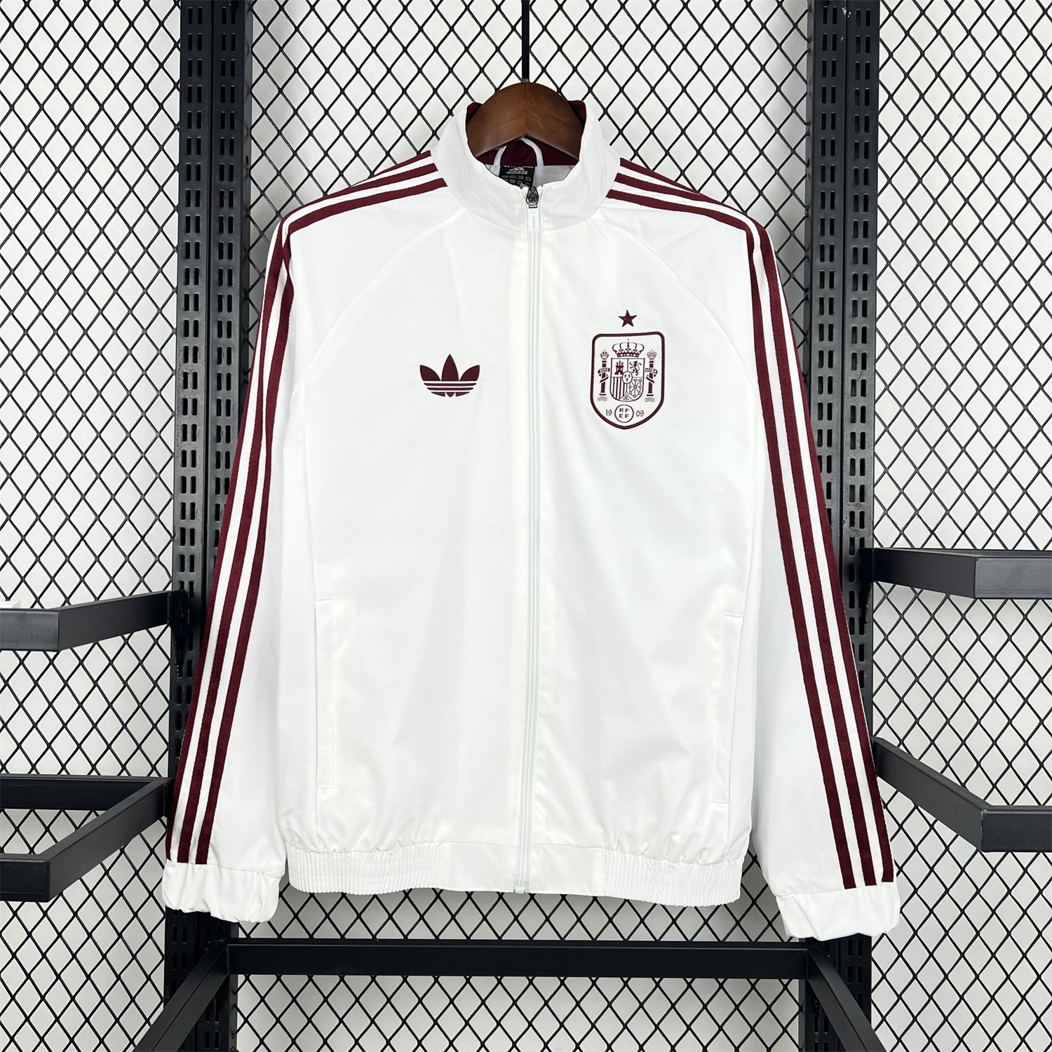 Spain 2026 Away Windbreaker Jacket - White - ManixJersey