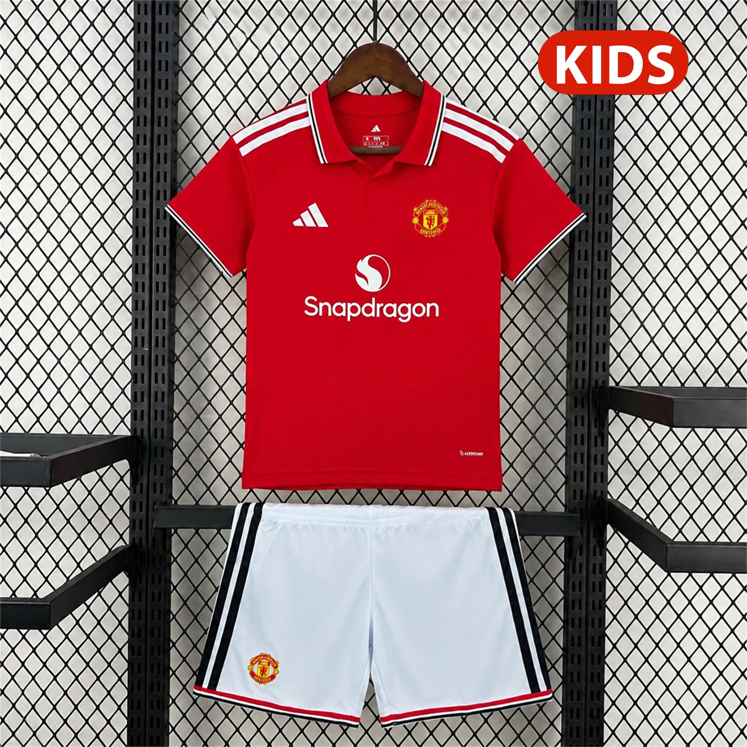 Manchester United 26-27 Home Kids Kit - ManixJersey