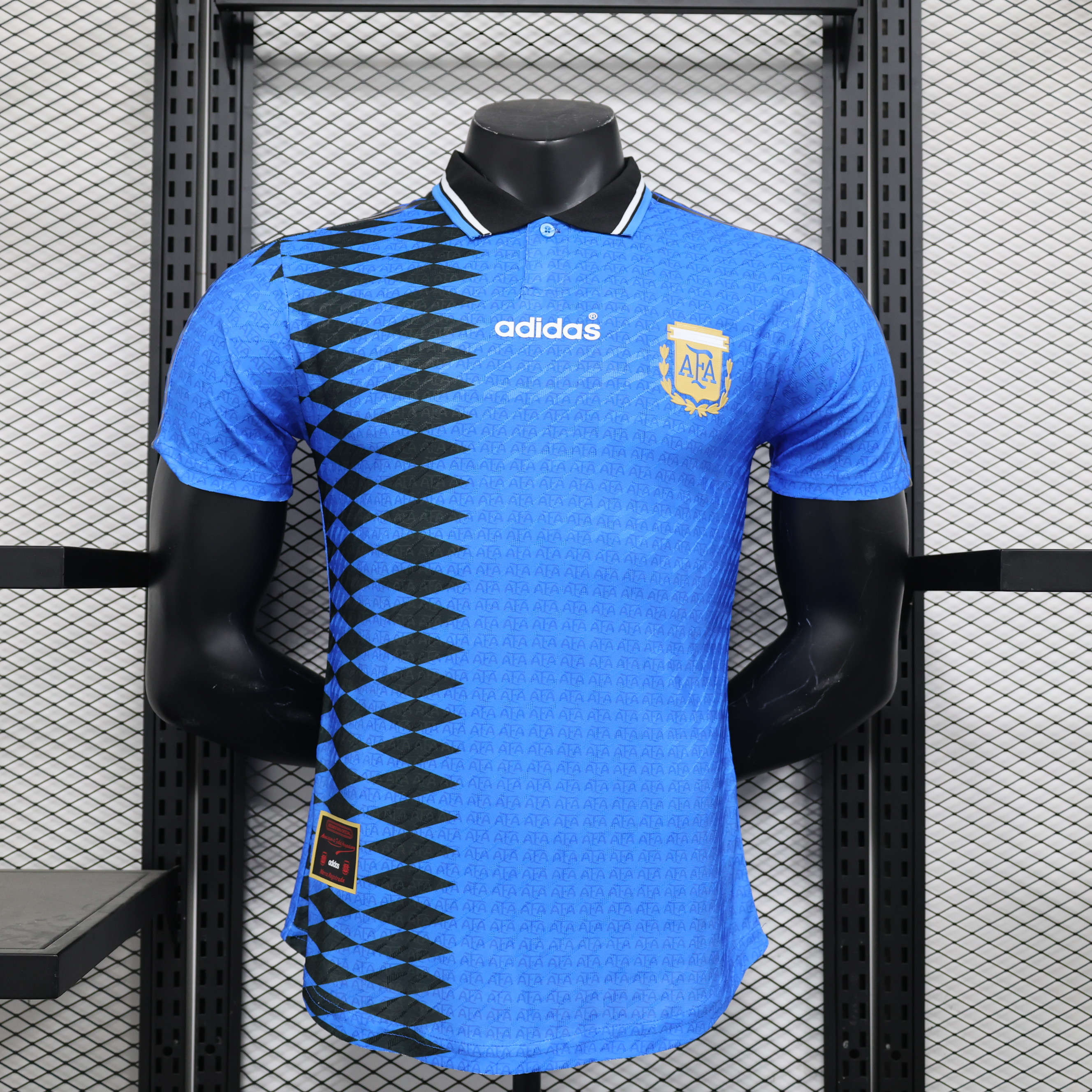 Retro Argentina 1994 Away Stadium Jersey - Player Version - ManixJersey