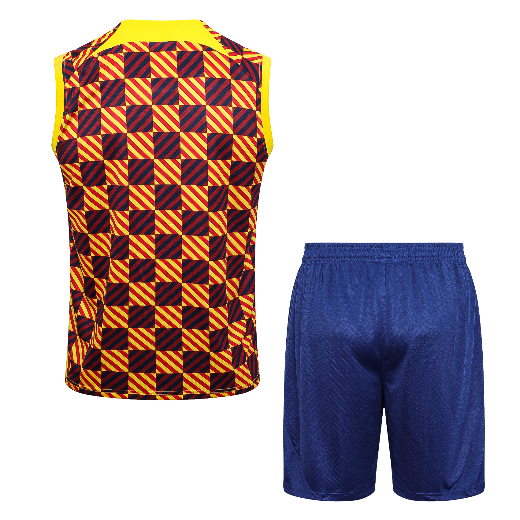 23-24 B.A.R.S.A Yellow Player Vest Training Set - ManixJersey