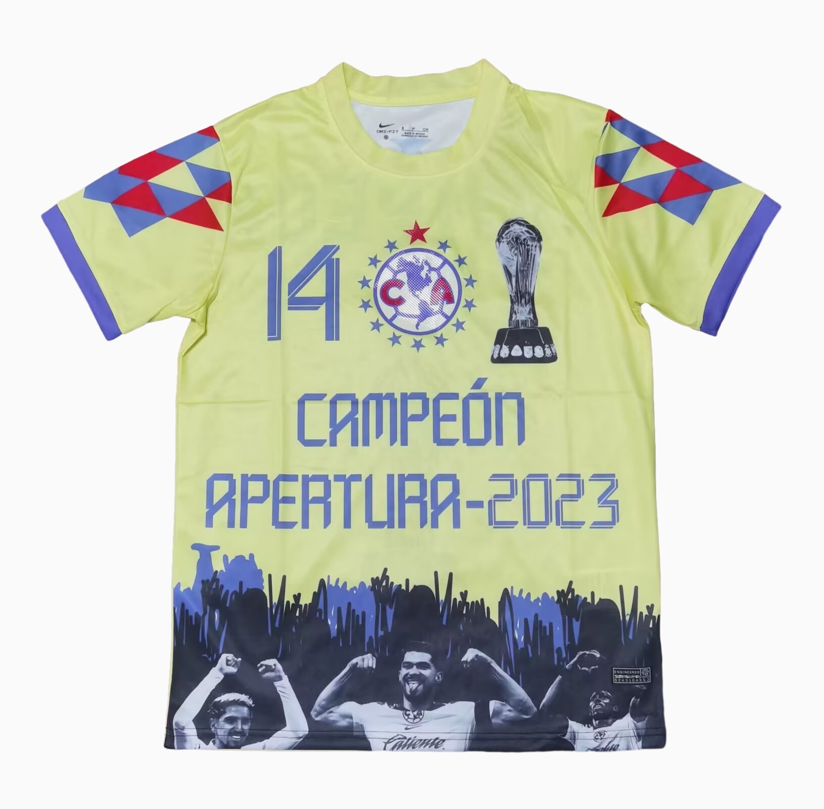 América 2023 14 Champions Commemorative Edition Jersey - Fans Version - ManixJersey