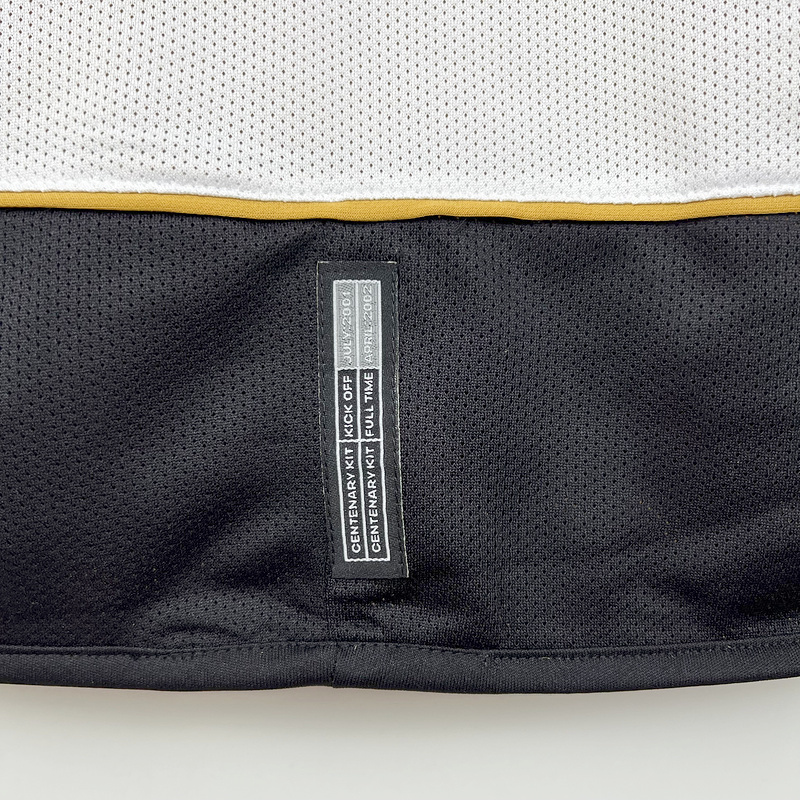 Manchester United Retro 01-02 100th Anniversary Special Edition Jersey - White - ManixJersey