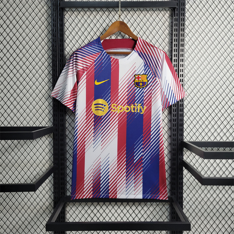 23/24 B.A.R.S.A Pre-Match Shirt Training Jersey - Fans Version - ManixJersey