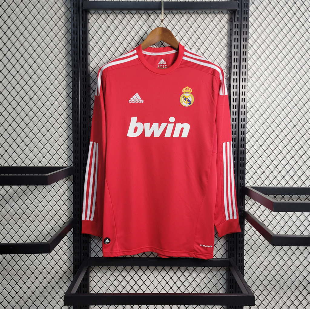 Real Madrid Retro 11-12 Third Away Long Sleeve Jersey - ManixJersey