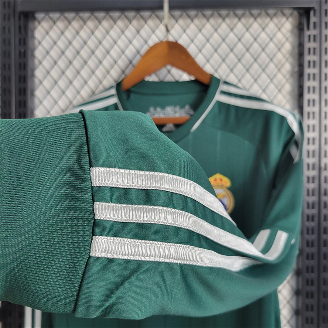 Real Madrid Retro 12-13 Third Away Long Sleeve Jersey - ManixJersey